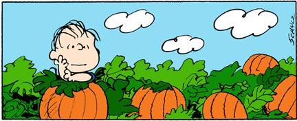 Click on the picture to see a clip of It's the Great Pumpkin, Charlie Brown!